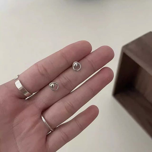 Earring Bead Alloy Stud