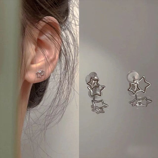Stud Alloy Earring Star