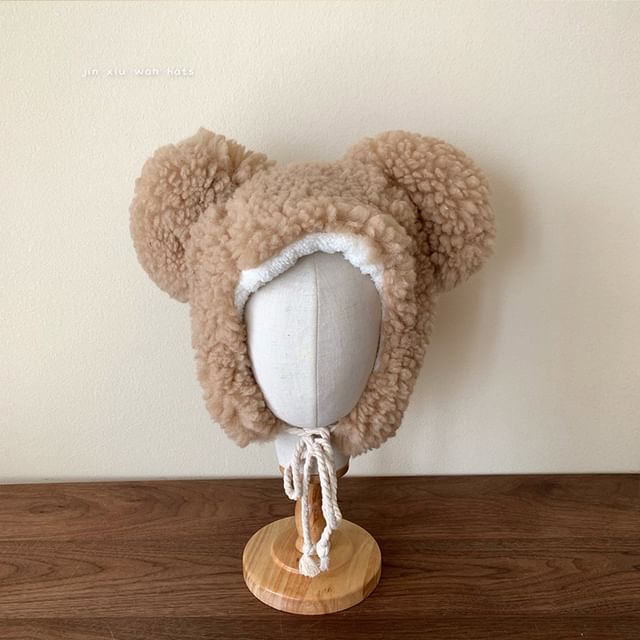 Trapper Fluffy Hat Bear Ear