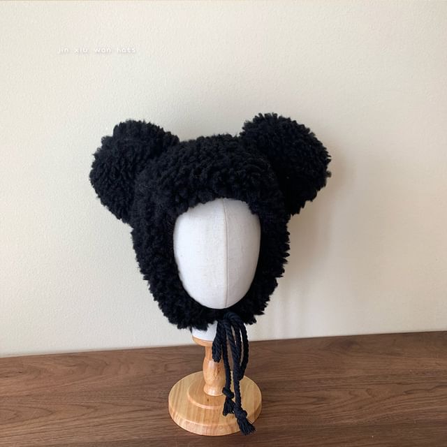 Trapper Fluffy Hat Bear Ear