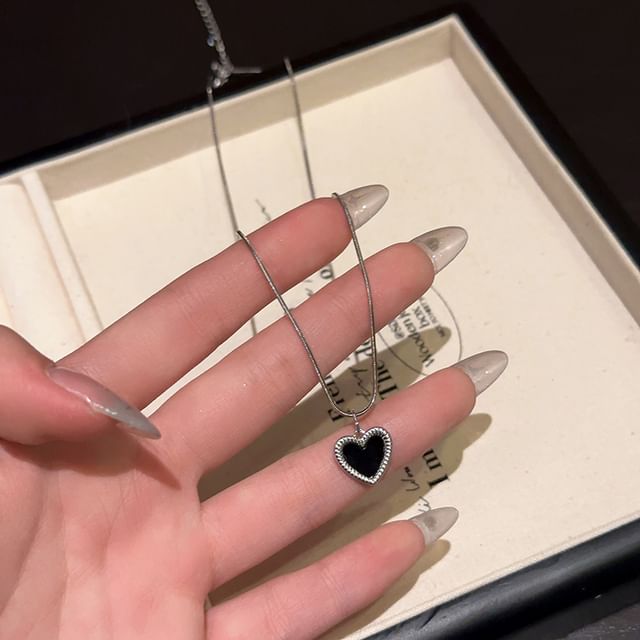 Heart Alloy Set / Star Necklace Choker Pendant