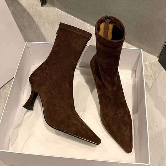 Boots Pointed Heel Kitten