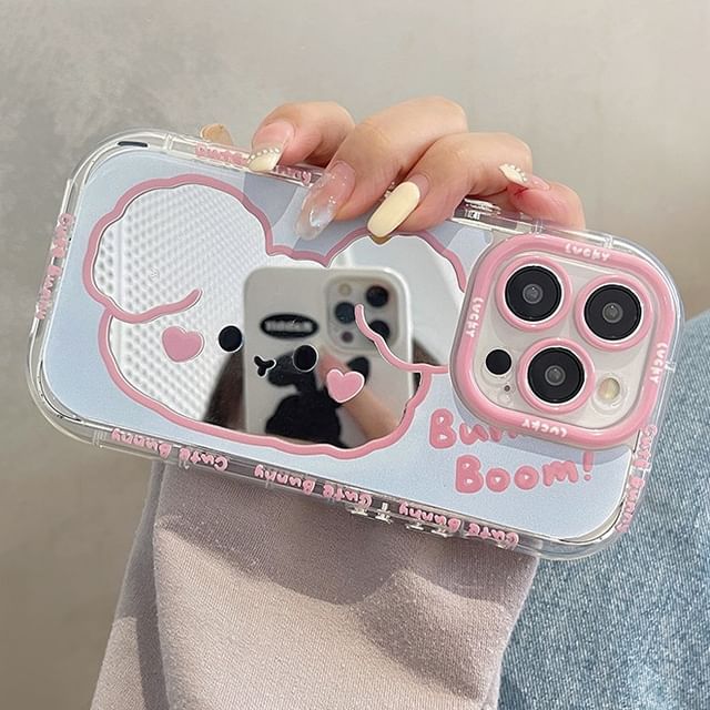 Mirrored Dog Case Phone
