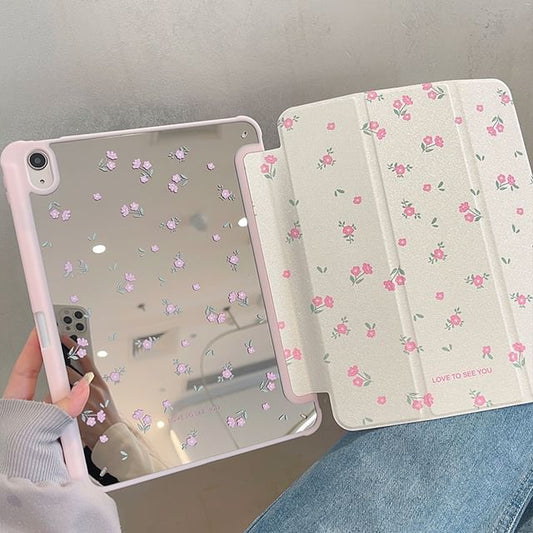 Case Floral iPad Mirrored