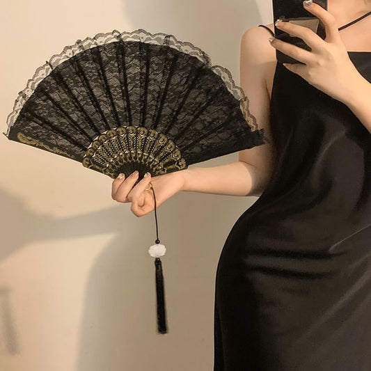 Foldable Fan Designs) Lace (Various Hand