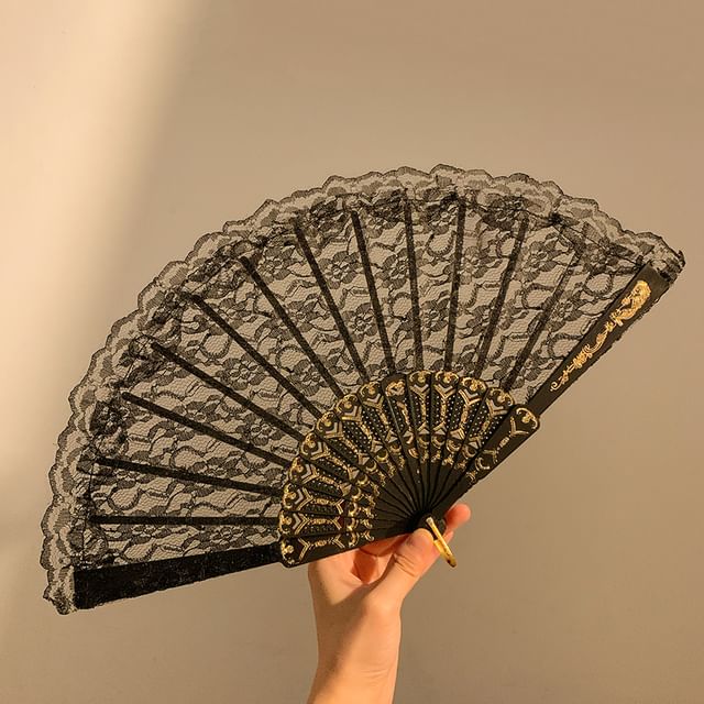 Foldable Fan Designs) Lace (Various Hand