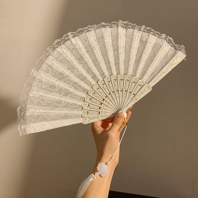 Foldable Fan Designs) Lace (Various Hand