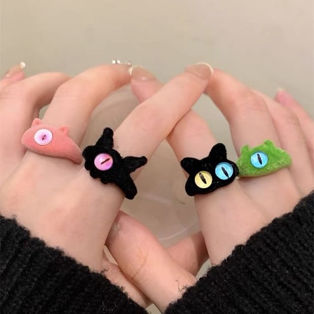Ring Monster Flocking (Various Open Designs) Alloy