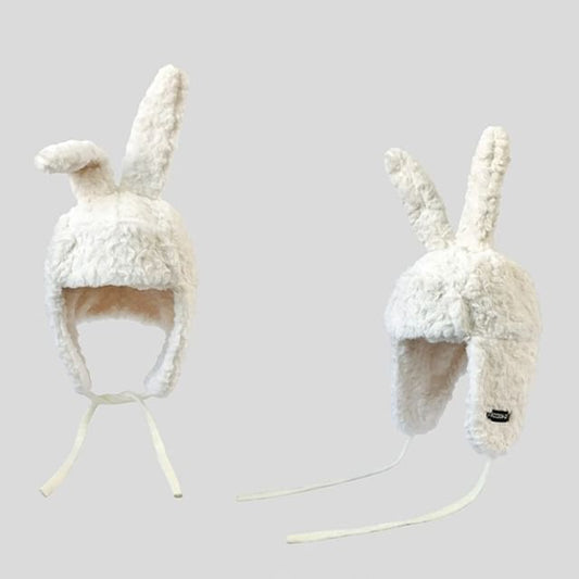 Trapper Ear Rabbit Hat Chenille