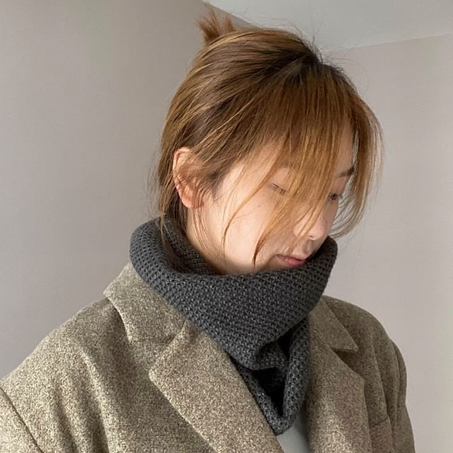 Multi-Way Plain / Scarf Knit Beanie