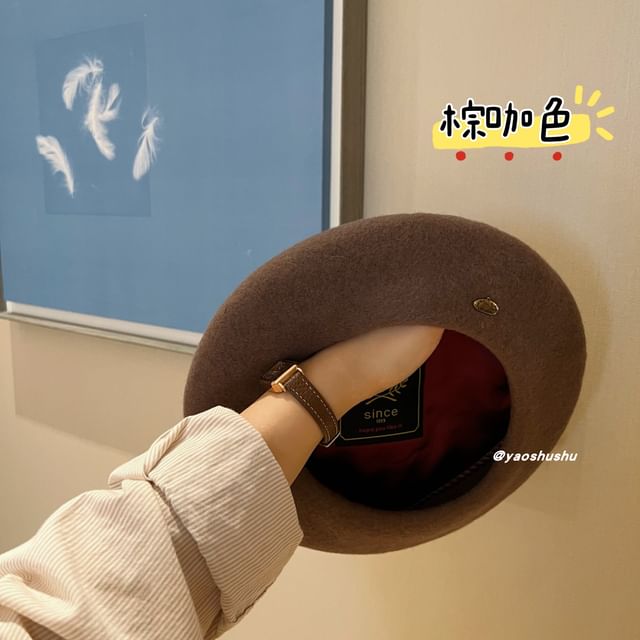 Plain Beret Hat