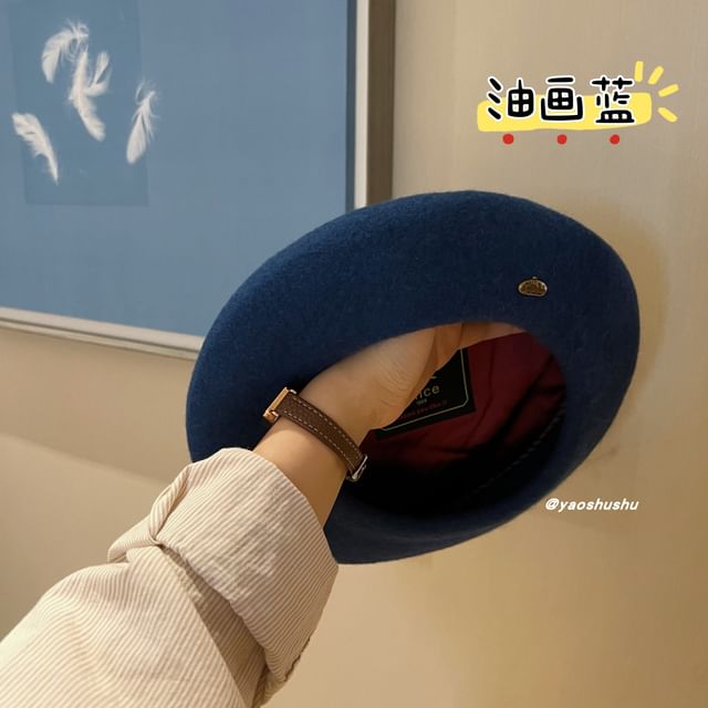 Plain Beret Hat