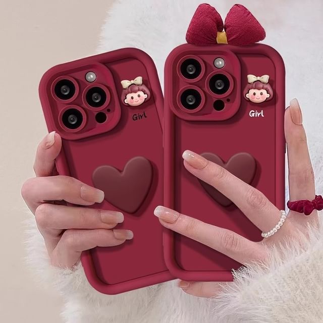Heart Girl Phone Case