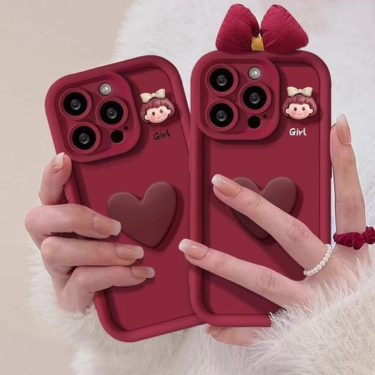 Heart Girl Phone Case