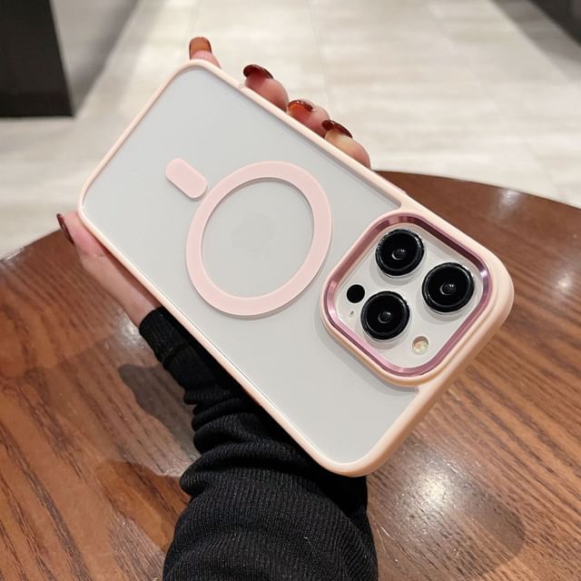 Transparent Case MagSafe Phone