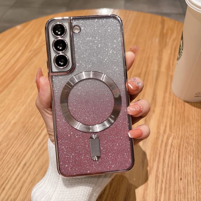Magnetic Case Phone Glitter
