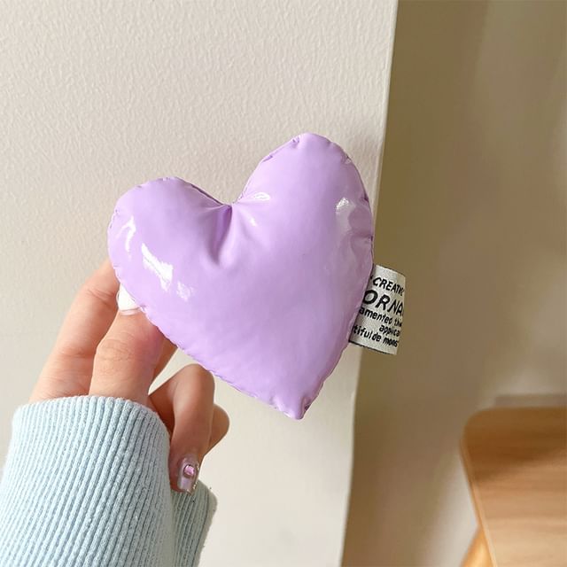 Clip Padded Lanyard Phone On Heart