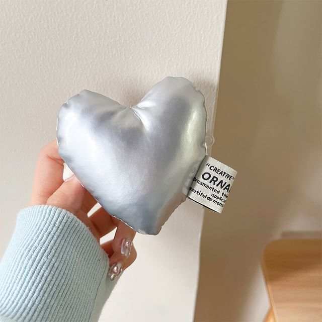 Clip Padded Lanyard Phone On Heart