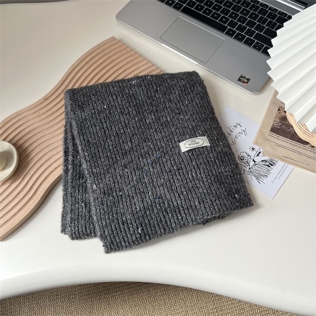 Scarf Melange Knit