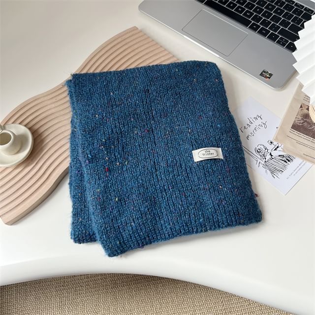 Scarf Melange Knit