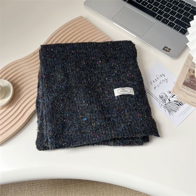 Scarf Melange Knit