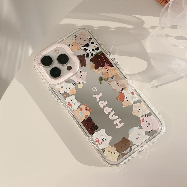 Mirrored Phone Cat Case