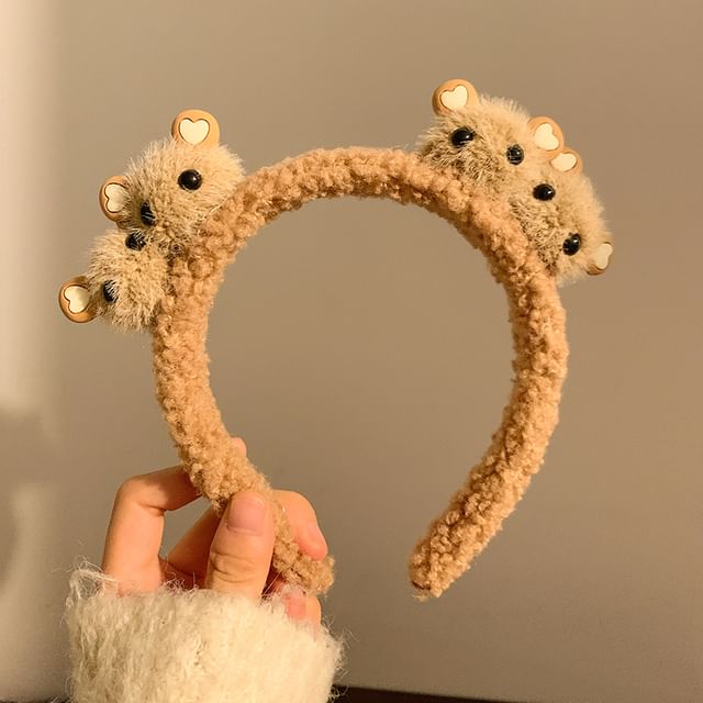 Headband Chenille Animal