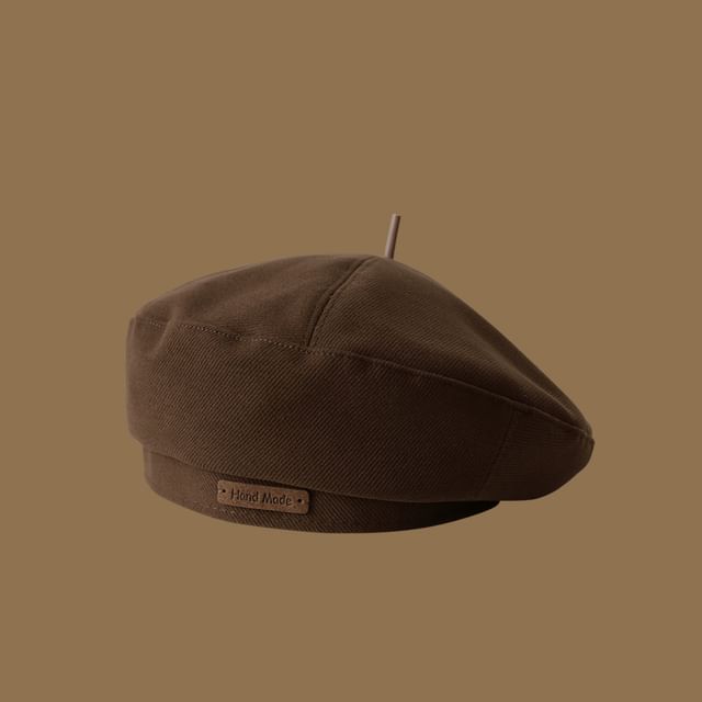 Plain Panel Beret