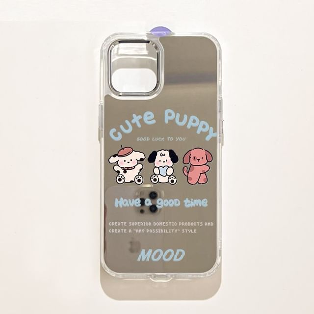 Dog Case Mirrored Phone
