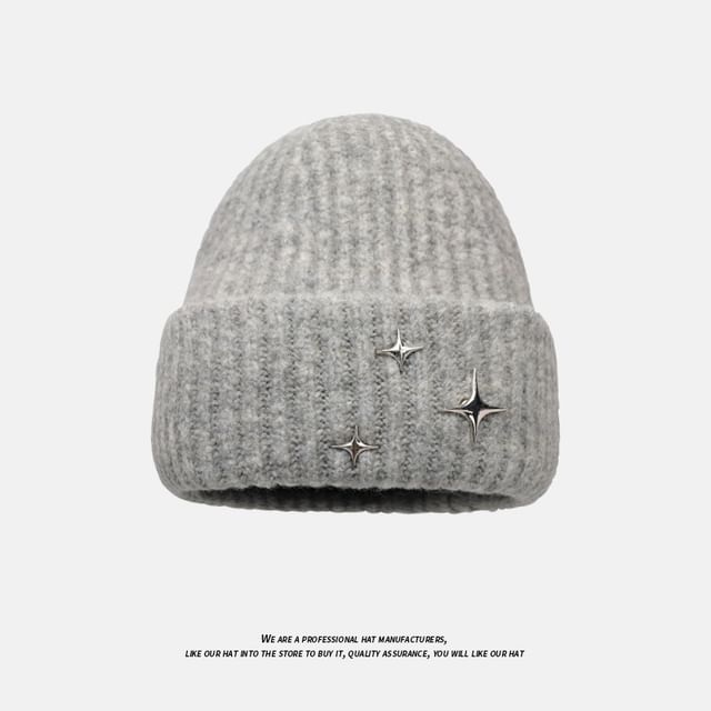 Knit Star Beanie