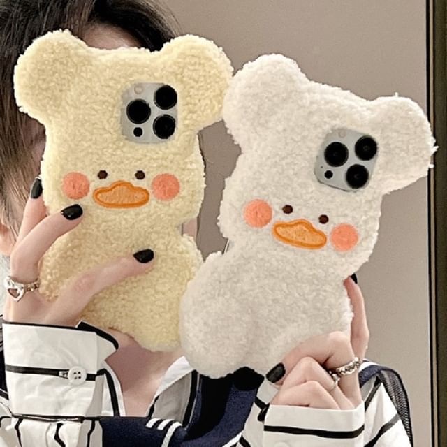 Phone Case Duck Chenille