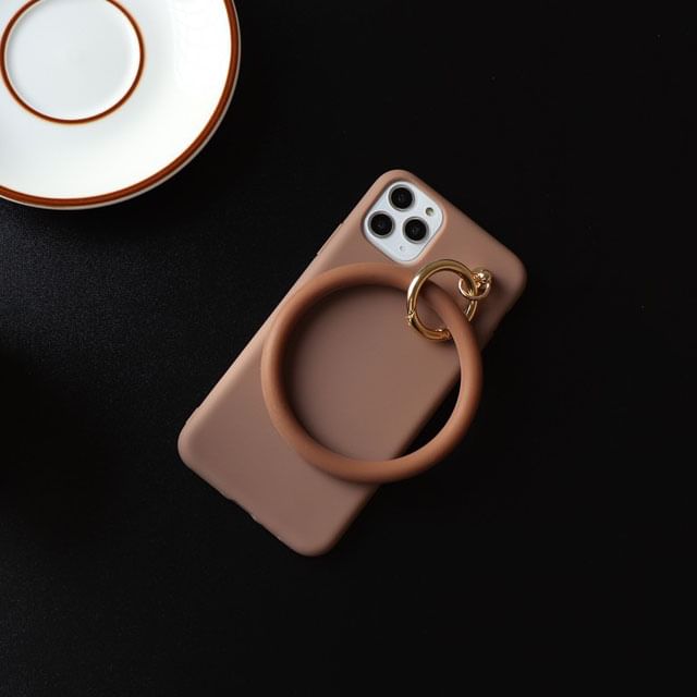 Charm Plain Case Phone Hoop