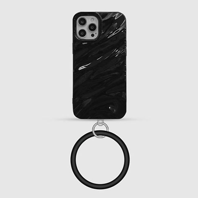 Charm Textured Hoop Case Phone