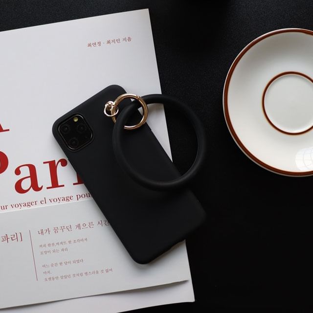 Charm Plain Case Phone Hoop