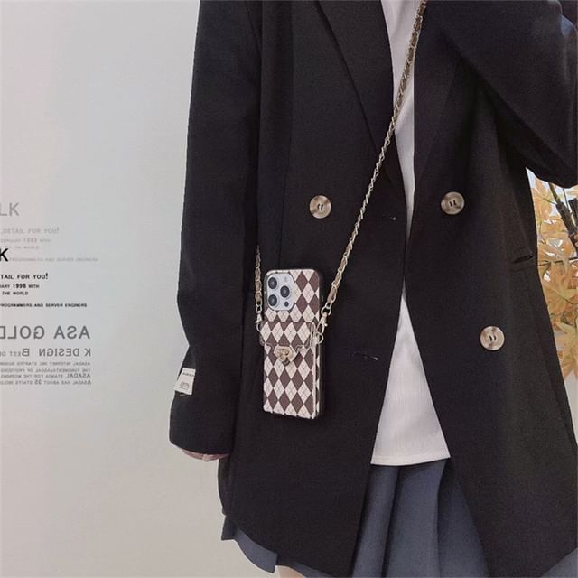 Case Argyle Phone Lanyard