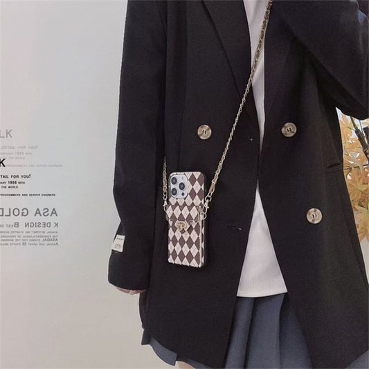 Case Argyle Phone Lanyard