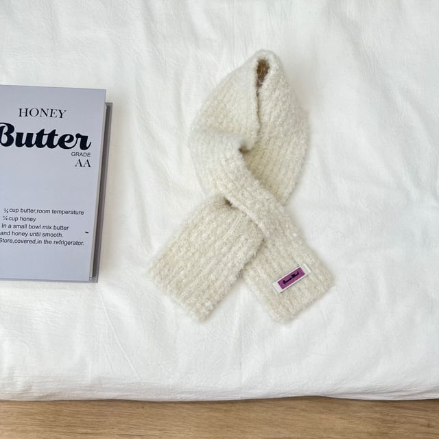 Criss Scarf Cross Light Knit