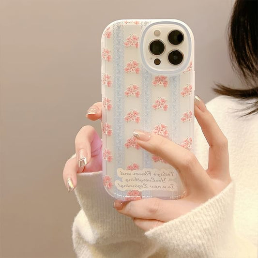 Phone Print Case Floral Lace