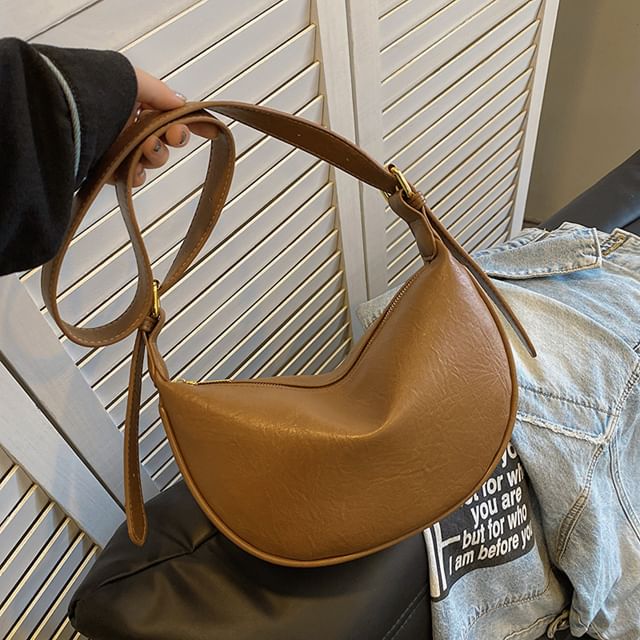 Bag Leather Faux Crossbody