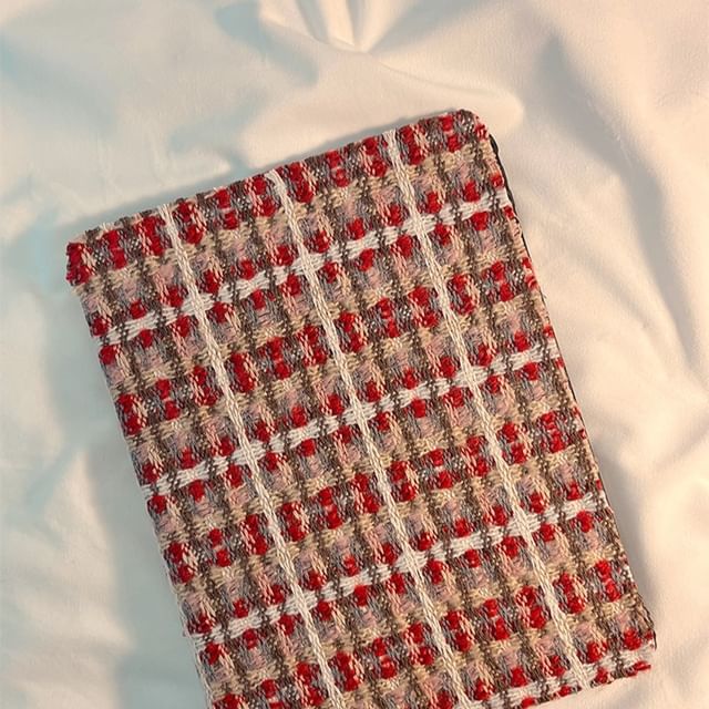 Plaid Case Knit iPad