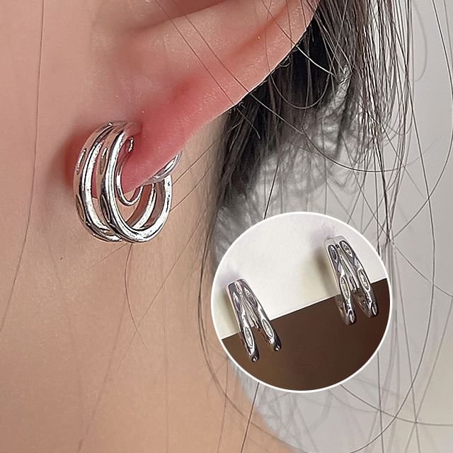 Ear Layered Alloy Cuff