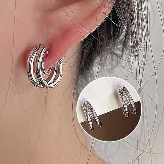 Ear Layered Alloy Cuff