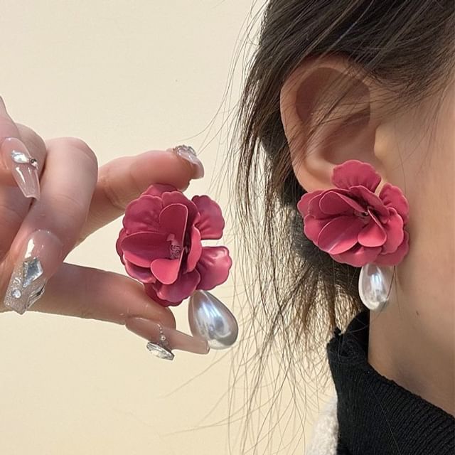 Drop Earring Rose