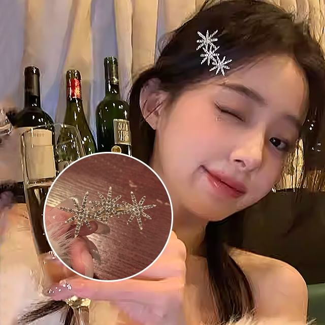 Star Clip Rhinestone Hair