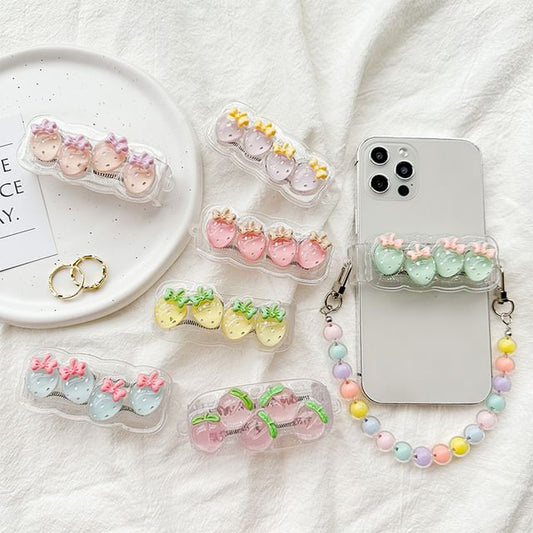 for Lanyard Designs) Clip (Various Phone Fruit