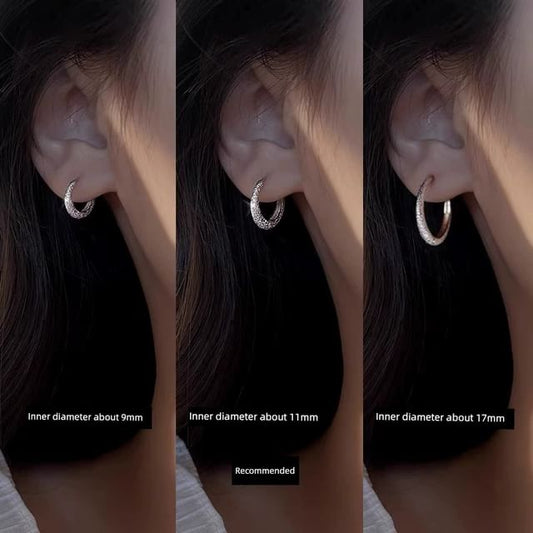 Sterling Silver Earring (Various Designs) Huggie