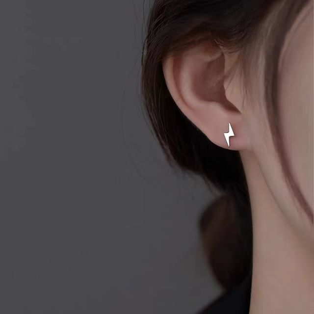 Silver (Various Sterling Stud Earring Designs)