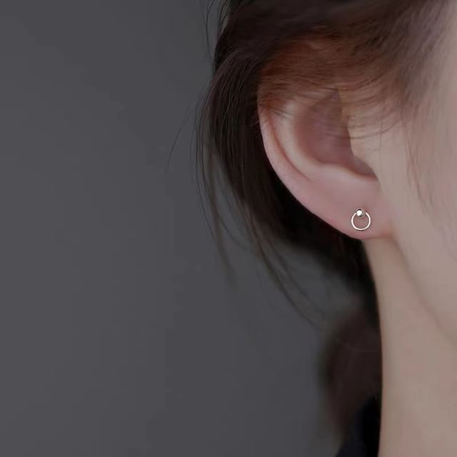 Silver (Various Sterling Stud Earring Designs)