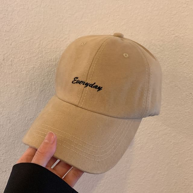 Lettering Cap Baseball