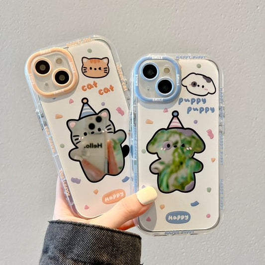 Animal Case Mirrored Phone
